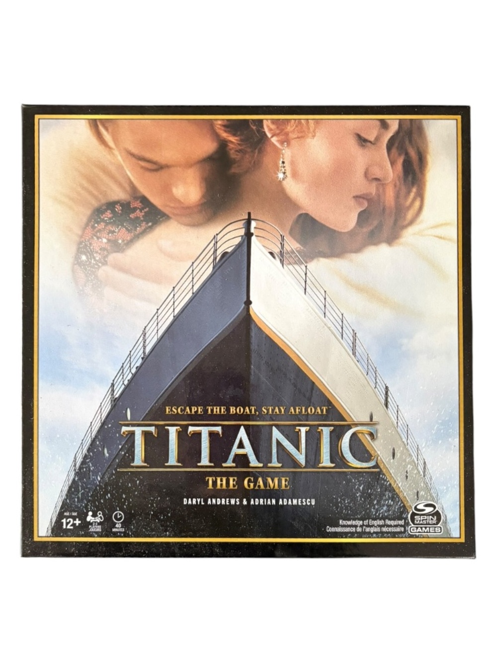 Titanic The Game Spin Master Board Game Complete 2-5 Players Ages 12+